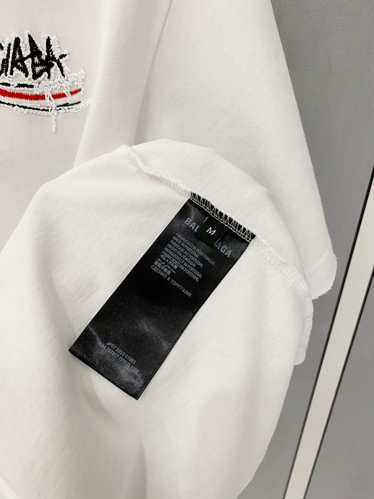 BALENCIAGA/ Quality 320 T Classic LOGO Same Style 2026ss Quality Versatile Quality : Black.White.Red. Size：S M L XL